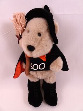2000 Starbucks Bearista Bear Halloween Plush 12 inch Witch Boo Cute Vintage Y2K